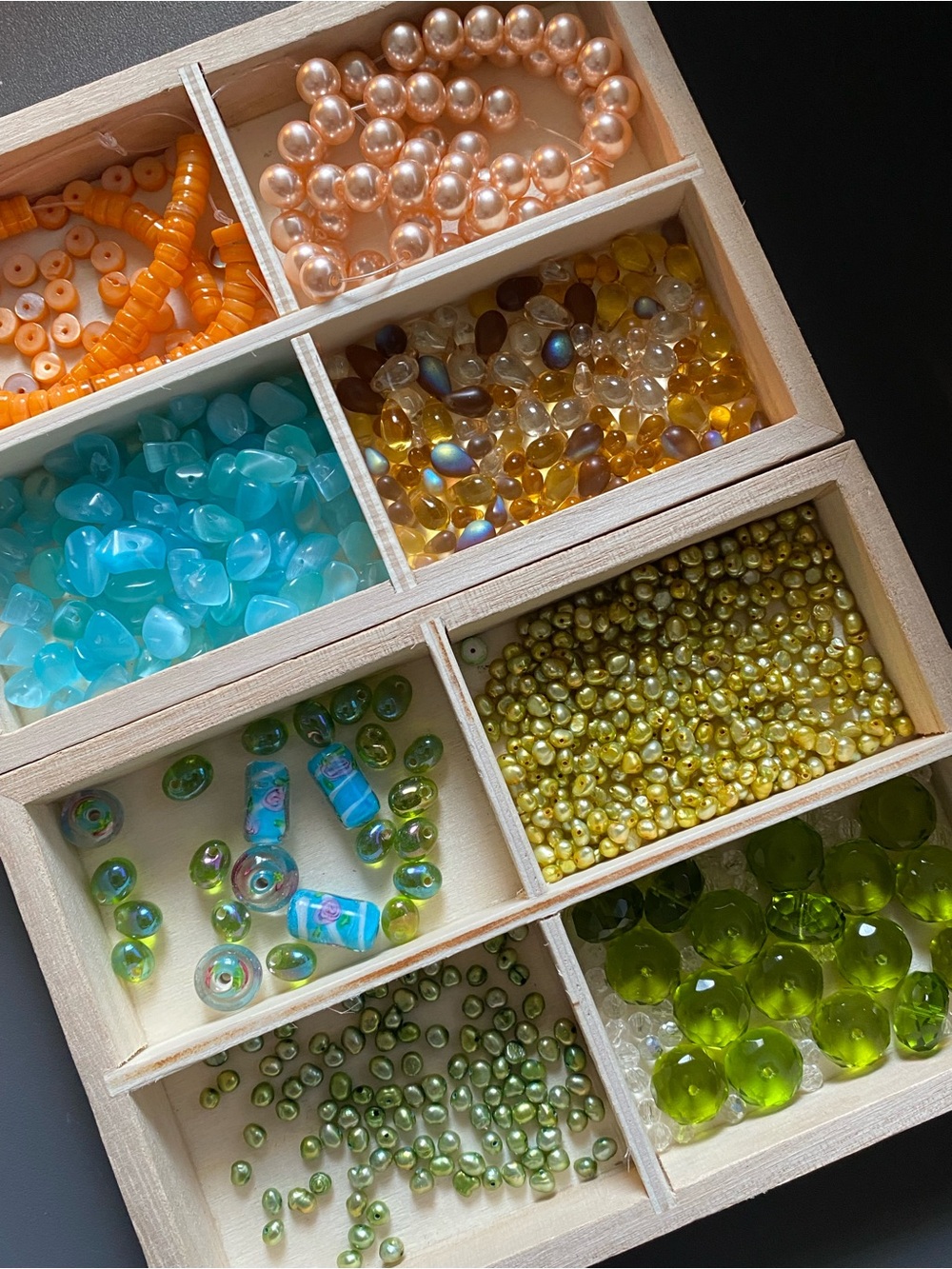 Assorted Beads Freshwater Pearl Seed Beads Shell Beads & Glass Beads - Picture 15 of 15
